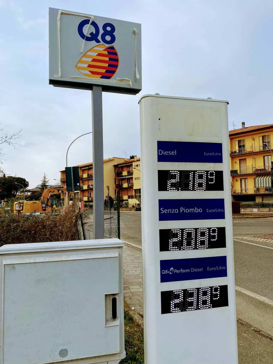 Italian Gas Stations A Guide to Getting Gas in Italy Mom In Italy