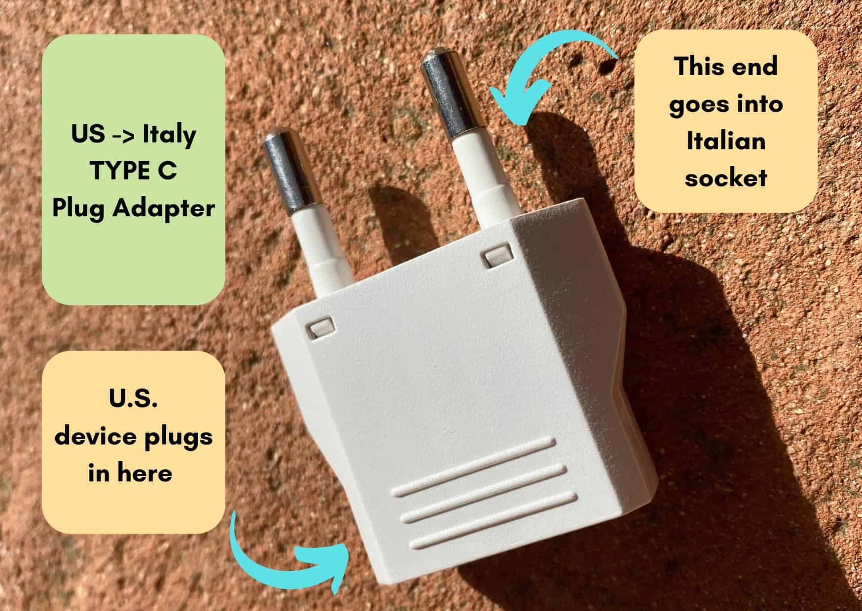 Electricity in Italy Basics for Travelers (including which adapter to bring) Mom In Italy