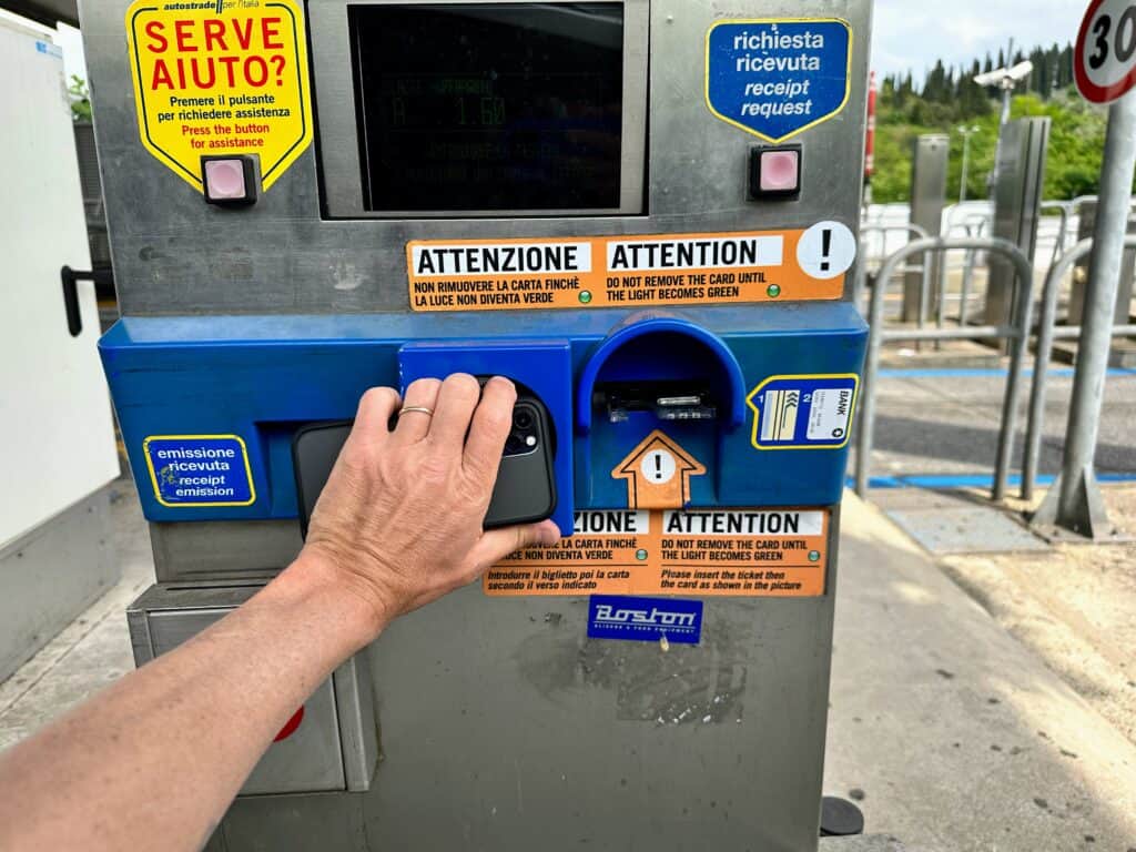 HOW TO PAY TOLLS IN ITALY (Autostrada) StepbyStep With Photos Mom In Italy